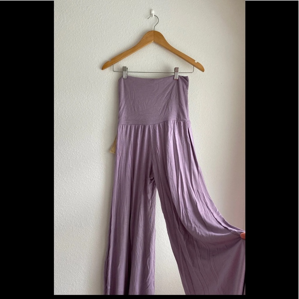 NWT lavender flare pants